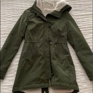 Hollister Green Parka